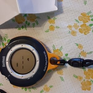 BUSHNELL BACKTRACK/MODEL #S: 36-00500/360051.. BLACK AND YELLOW